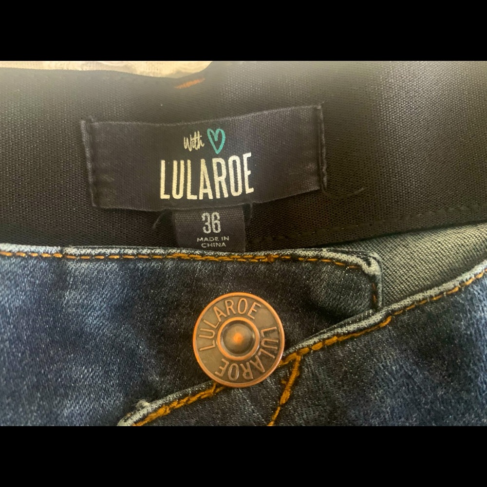 Lularoe Dark Wash Denim Jeans